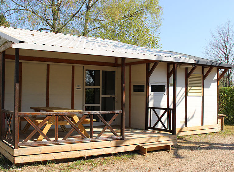 Gitotel-chalet 6 personen camping Val d'Amour