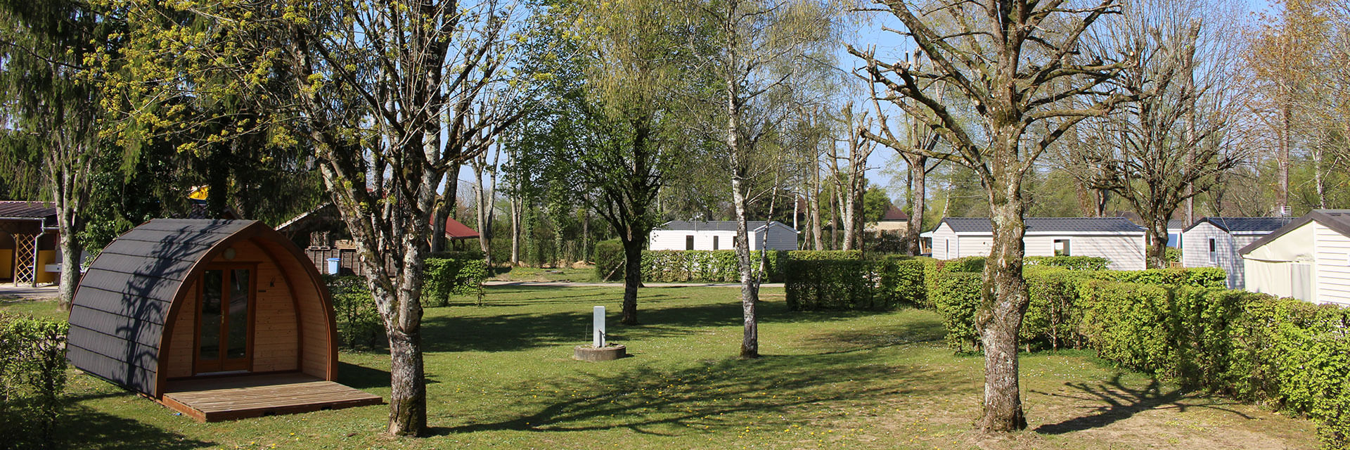 Mobile home, chalet and tent rental in the Jura