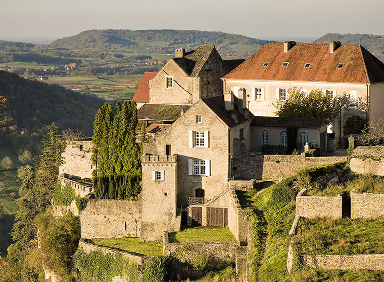 Château Chalon in the Jura