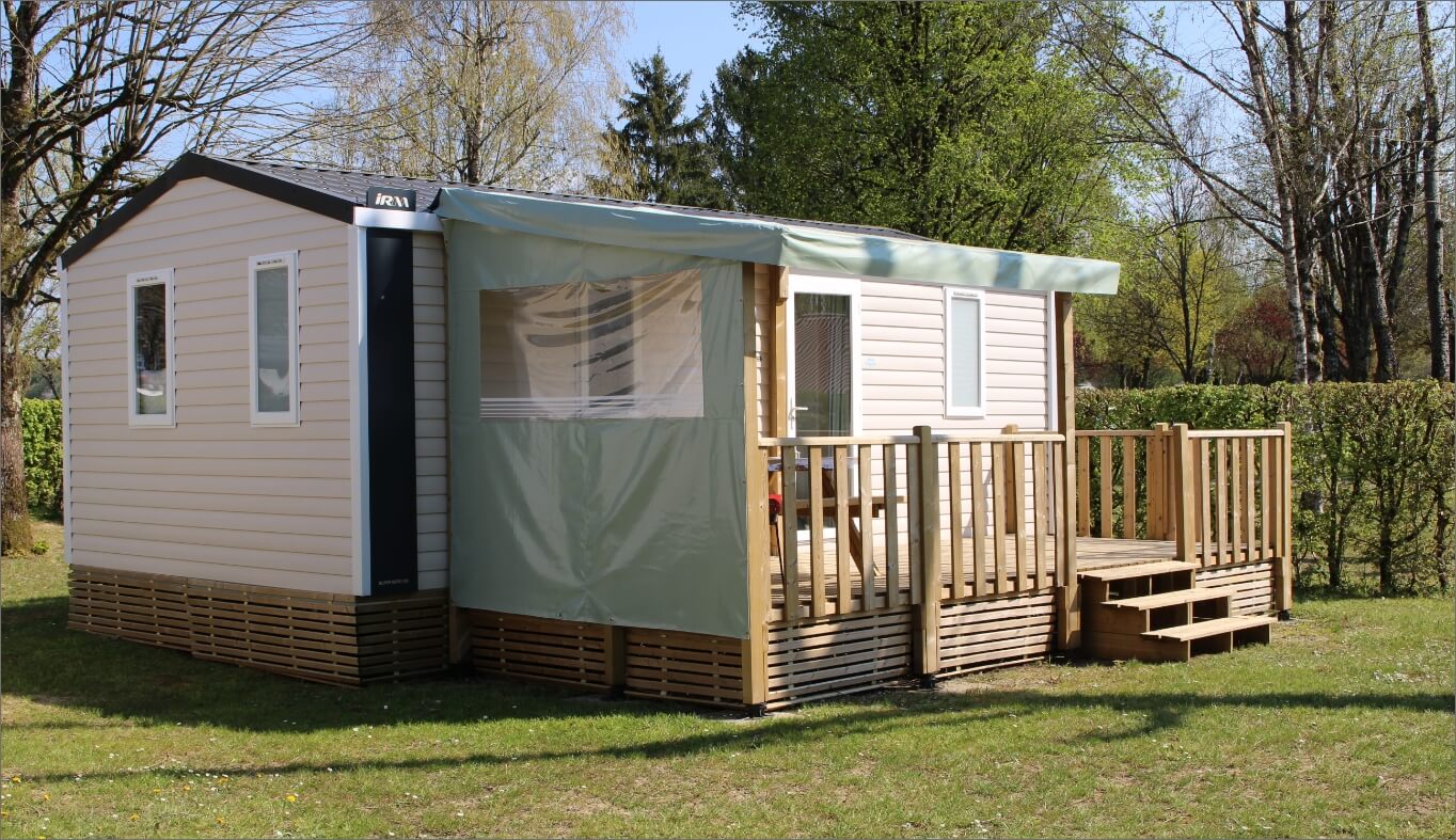 Mobil-home Super Mercure dans le Jura à Ounans