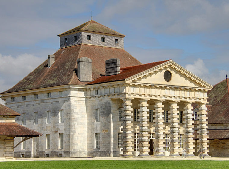 Koninklijke zoutmijn van Arc-et-Senans in Jura